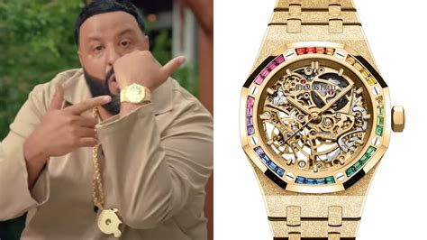 audemars piguet dj|DJ Khaled Just Rocked Audemars Piguet's Rainbow Gem.